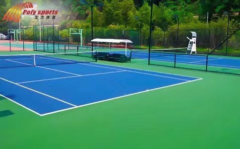 水性硅PU室外網(wǎng)球場(chǎng)